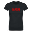 I'M GLAD MY MAMA DIDN'T SWALLOW ME CUZ I'M FUNNY AF - WOMEN'S TEE – Black