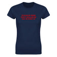 I'M GLAD MY MAMA DIDN'T SWALLOW ME CUZ I'M FUNNY AF - WOMEN'S TEE – Navy