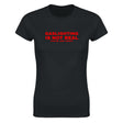 GASLIGHTING IS NOT REAL(YOU'RE JUST CRAZY) - WOMEN'S TEE – Black