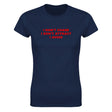 I DON'T CHASE I DON'T ATTRACT I AVOID - WOMEN'S TEE – Navy