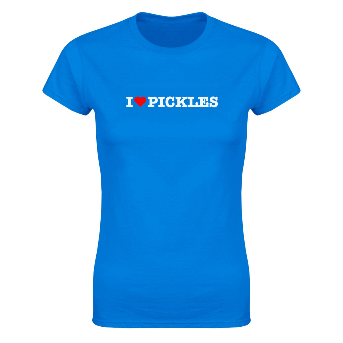 I LOVE PICKLES - WOMEN'S TEE – Royal