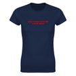 DON'T FUCK WITH ME I FUCK BACK - WOMEN'S TEE – Navy