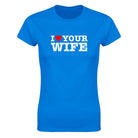 I LOVE YOUR MOM - WOMEN'S TEE – Royal