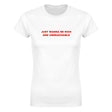 JUST WANNA BE RICH AND UNREACHABLE - WOMEN'S TEE – White