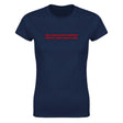 REAL GIRLS AREN'T PERFECT PERFECT GIRLS AREN'T REAL - WOMEN'S TEE – Navy