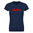 BIG HEART BIGGER ASS - WOMEN'S TEE – Navy