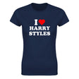 I LOVE HARRY STYLES - WOMEN'S TEE – Navy