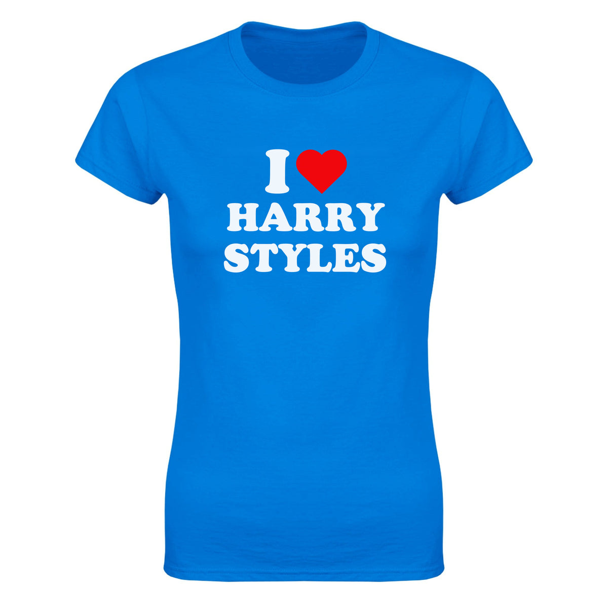 I LOVE HARRY STYLES - WOMEN'S TEE – Royal