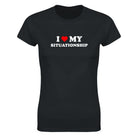 I LOVE MY SITUATIONSHIP - WOMEN'S TEE – Black