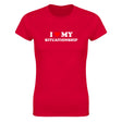 I LOVE MY SITUATIONSHIP - WOMEN'S TEE – Red