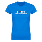 I LOVE MY SITUATIONSHIP - WOMEN'S TEE – Royal