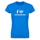 I LOVE MOTORBOATING - WOMEN'S TEE – Royal