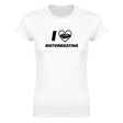 I LOVE MOTORBOATING - WOMEN'S TEE – White