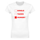 HUNGRY - WOMEN'S TEE – White