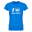 I LOVE BOAT GUYS - WOMEN'S TEE – Royal