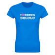 I LOVE BEING DELULU - WOMEN'S TEE – Royal