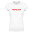 KARMA IS NOT WORKING I THINK I NEED A GUN - WOMEN'S TEE – White