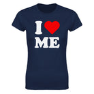 I LOVE ME - WOMEN'S TEE – Navy