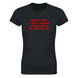 WHEN I SAID I LIKE IT ROUGH I DIDN'T MEAN MY ENTIRE LIFE - WOMEN'S TEE – Black