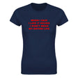 WHEN I SAID I LIKE IT ROUGH I DIDN'T MEAN MY ENTIRE LIFE - WOMEN'S TEE – Navy