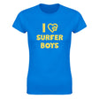 I LOVE SURFER BOYS - WOMEN'S TEE – Royal