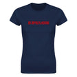 MY BRAIN IS LACKING BUT MY ASS IS PACKING - WOMEN'S TEE – Navy