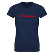 PEOPLE FALL IN LOVE I FALL INTO PROBLEMS - WOMEN'S TEE – Navy