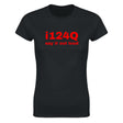 I124QSAY IT OUT LOUD - WOMEN'S TEE – Black