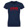 I124QSAY IT OUT LOUD - WOMEN'S TEE – Navy