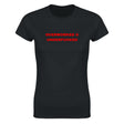 OVERWORKED & UNDERFUCKED - WOMEN'S TEE – Black