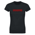 UNDIAGNOSED BUT SOMETHING AIN'T RIGHT - WOMEN'S TEE – Black