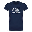 I LOVE CAR GUYS - WOMEN'S TEE – Navy