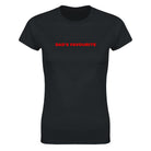 DAD'S FAVOURITE - WOMEN'S TEE – Black