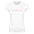 DAD'S FAVOURITE - WOMEN'S TEE – White