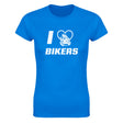 I LOVE BIKERS - WOMEN'S TEE – Royal