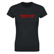 SEDUCER OF MEN LOVER OF NONE - WOMEN'S TEE – Black