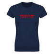 SEDUCER OF MEN LOVER OF NONE - WOMEN'S TEE – Navy