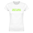 PRETTY GIRLS DRINK MATCHA - WOMEN'S TEE – White