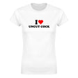 I LOVE UNCUT COCK - WOMEN'S TEE – White