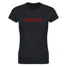 I'M SORRY ABOUT YOUR FRAGILE MASCULINITY - WOMEN'S TEE – Black