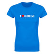 I LOVE GIRLS - WOMEN'S TEE – Royal