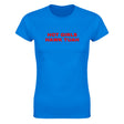 HOT GIRLS HAWK TUAH - WOMEN'S TEE – Royal
