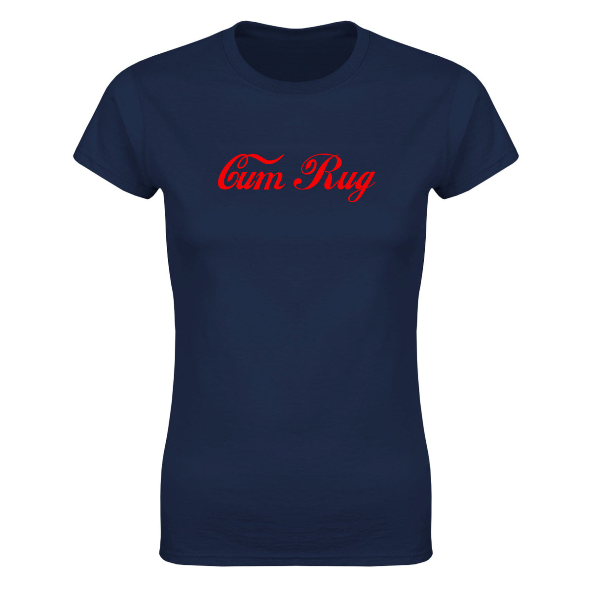 CUM RUG - WOMEN'S TEE – Navy