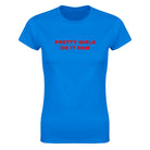 PRETTY GIRLS DO IT RAW - WOMEN'S TEE – Royal