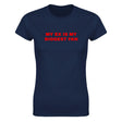 MY EX IS MY BIGGEST FAN - WOMEN'S TEE – Navy
