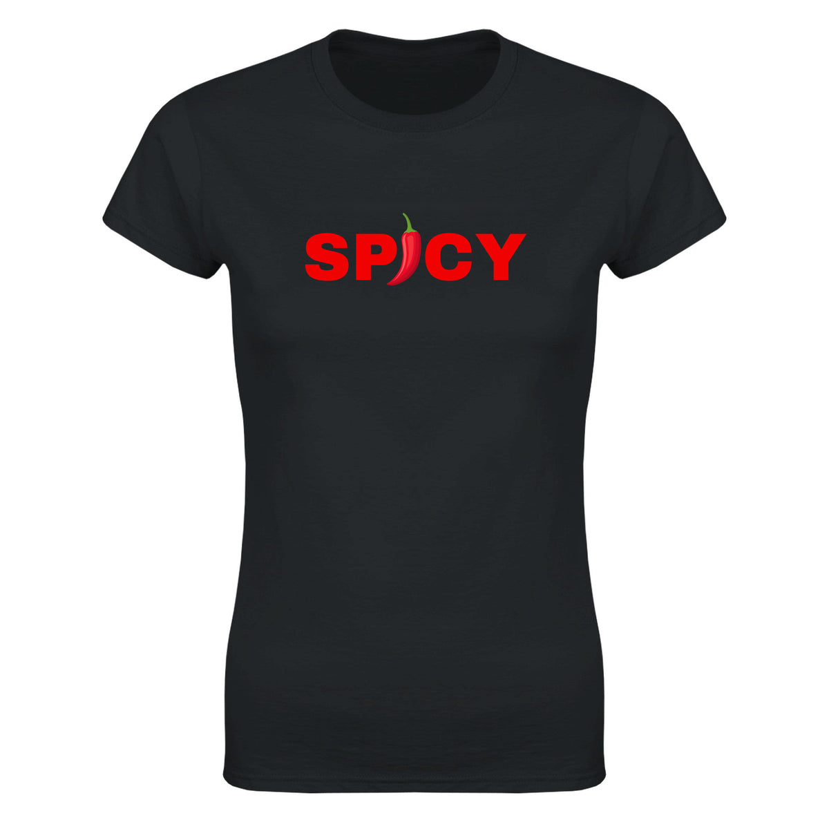 SPICY - WOMEN'S TEE – Black