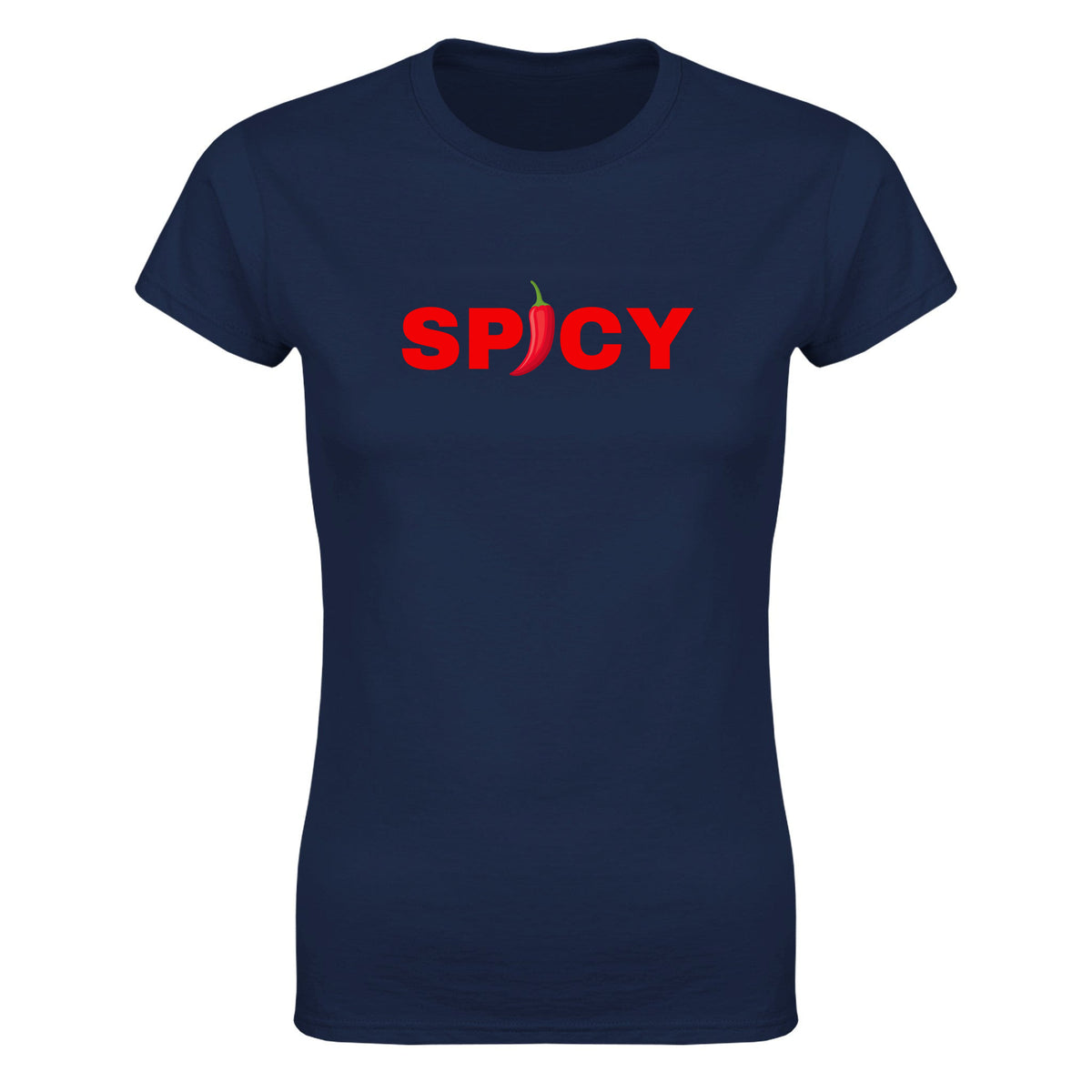 SPICY - WOMEN'S TEE – Navy