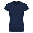 I DON'T HAVE ANY MONEY BUT I DO HAVE A THICK ASS AND LOTS OF LOVE TO GIVE - WOMEN'S TEE – Navy