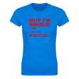 TITS ARE TOO BIG, MIGHT KILL SOMEONE - WOMEN'S TEE – Royal