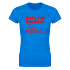 TITS ARE TOO BIG, MIGHT KILL SOMEONE - WOMEN'S TEE – Royal